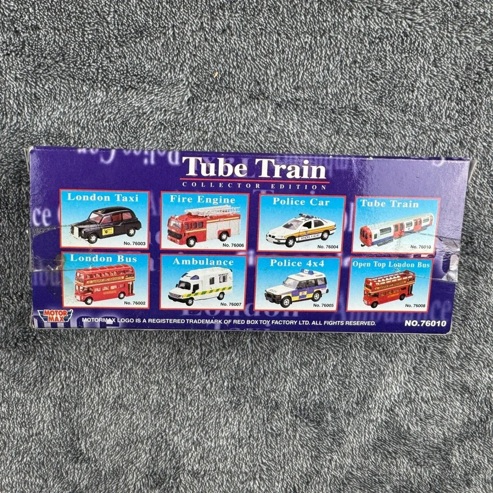 MotorMax Tube Train Collector Edition London‎ Underground Diecast Model 76010